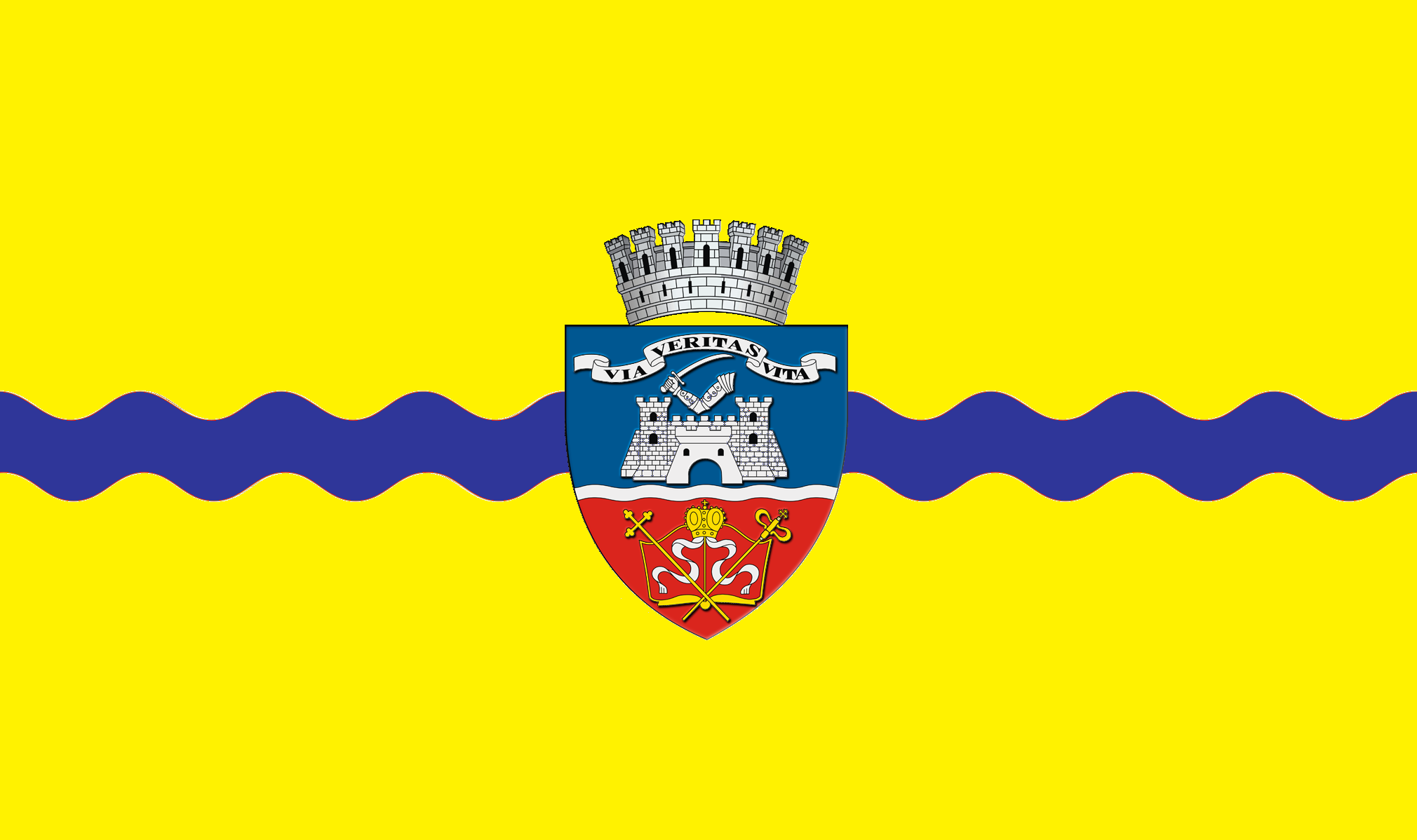 ROU AR Arad Flag